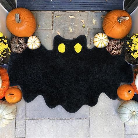 Vrorvz Halloween Bath Mat for Halloween Decorations with Non Slipping ...