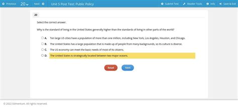 Why is the standard of living in the United States generally higher ...