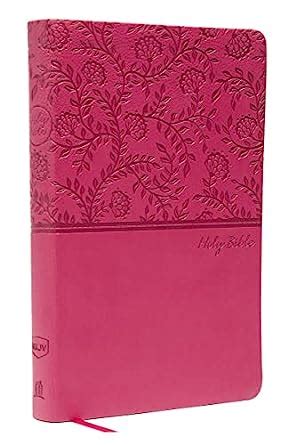 Buy Nkjv, Value Thinline Bible, Leathersoft, Pink, Red Letter Ed Book ...