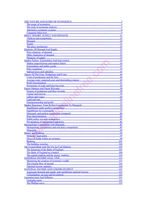 Economics-Notes - allonlinefree THE NATURE AND SCOPE OF ECONOMICS The ...