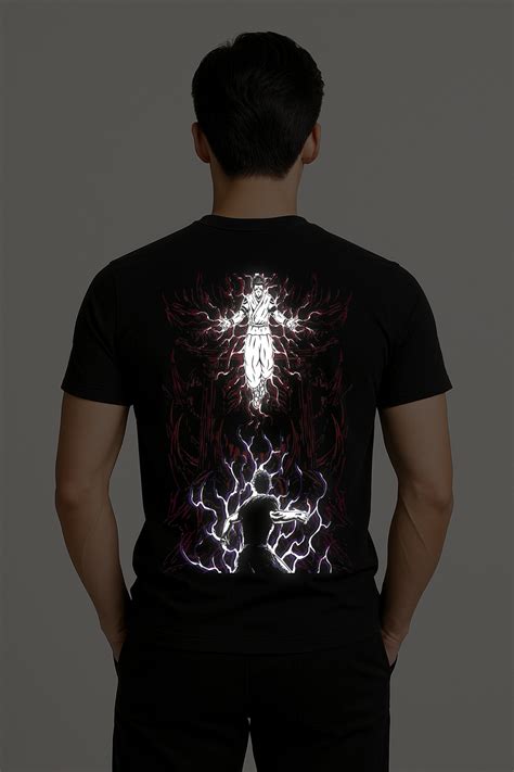 Sukuna vs Gojo Reflective t shirt – Gamihoods