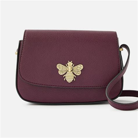 Buy Burgundy Britney Bee Sling Bag Online - Accessorize India