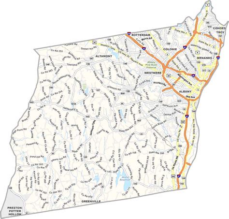 Clinton County Map, New York - US County Maps