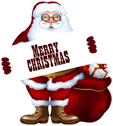 Funny Santa Claus Clip Art