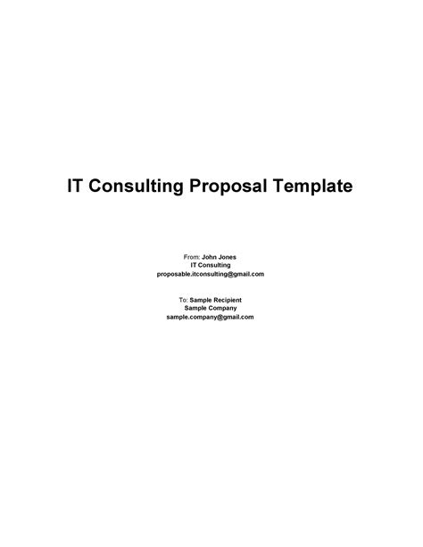 Image result for Example of Simple Proposal