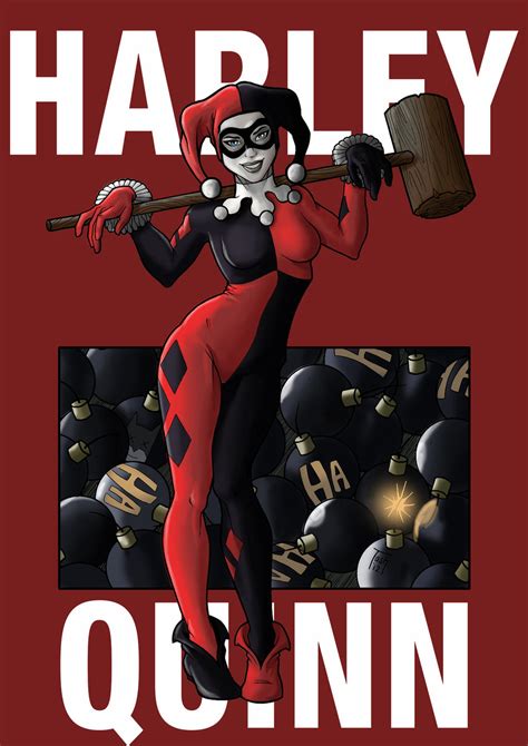 Harley quinn poster by Digraven on DeviantArt