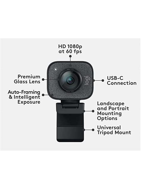 Image result for Logitech Streamcam Graphite