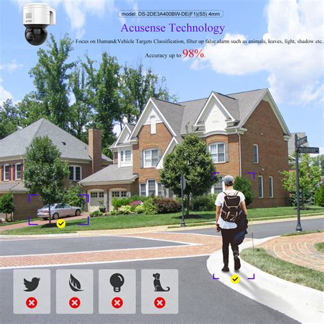 Buy Hikvision 8CH Security CCTV System 4MP PTZ ColorVu IP Camera PoE 2 ...