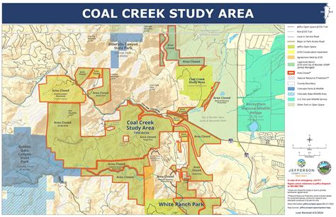 Coal Creek Colorado Map