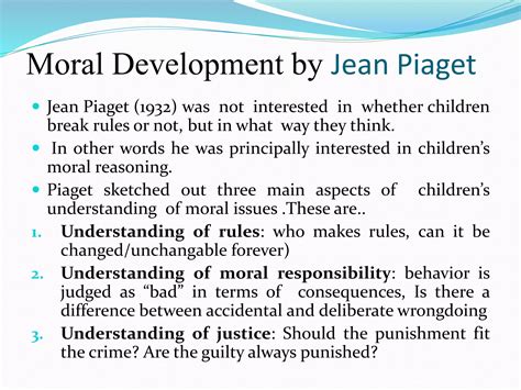 Moral Development Theory