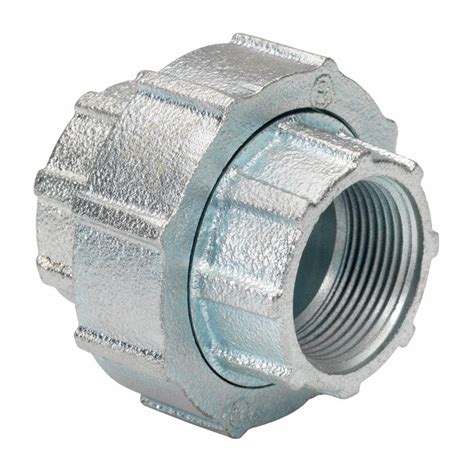 BRIDGEPORT FITTINGS, Iron, 2 in Trade Size, Threaded Coupling - Three ...