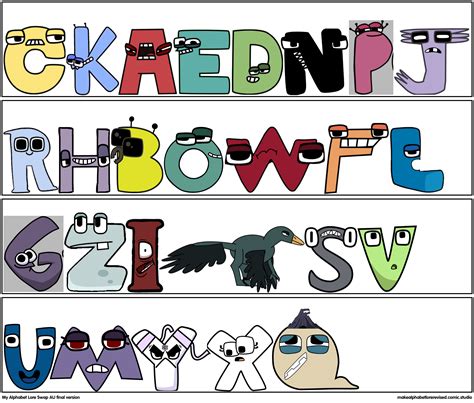 Create Your Own Alphabet Lore Comic Studio - Comic Studio