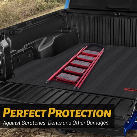 Snapklik.com : Heavy Duty Rubber Truck Bed Mat, Extra Thick, Black ...