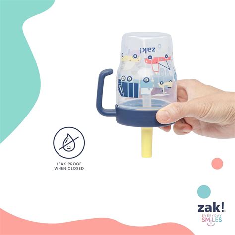 Zak Designs Bluey Capri Toddler Tumbler For Travel or At Home, 10oz 2-Pack Durable Plastic Sippy ...