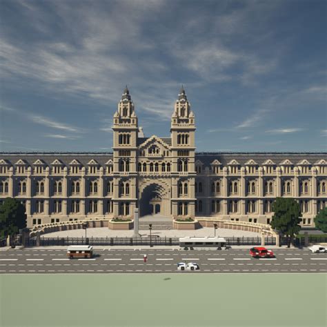 London Natural History Museum | Minecraft city, Minecraft architecture ...