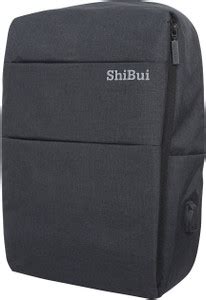 SHIBUI 15.6 inch Laptop Backpack Black - Price in India | Flipkart.com
