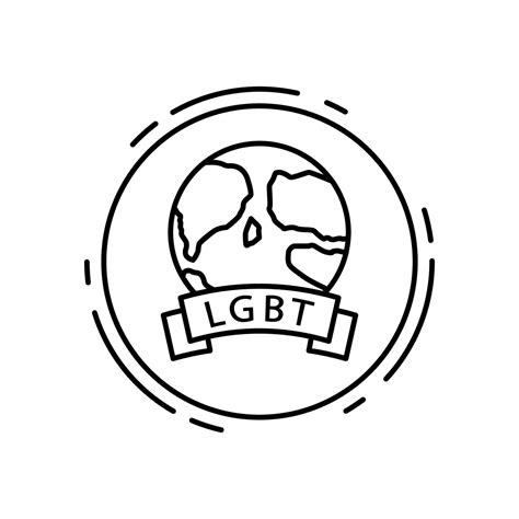 Earth, lgbt vector icon 22566969 Vector Art at Vecteezy
