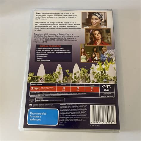 Desperate Housewives : Season 4 (DVD, 2007, 5-Disc) Eva Longoria NEW R ...