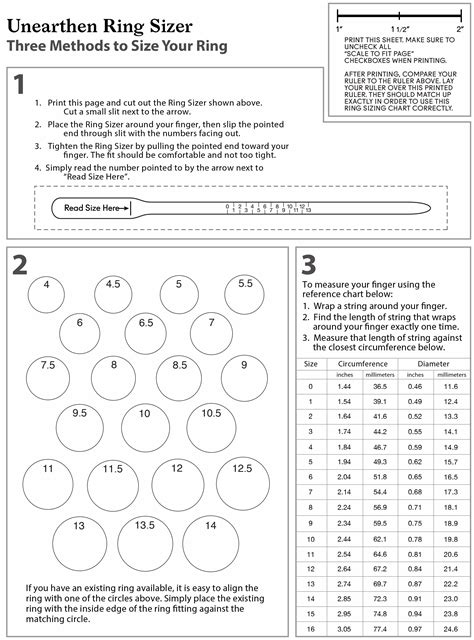 Image result for Ring Sizing Guide