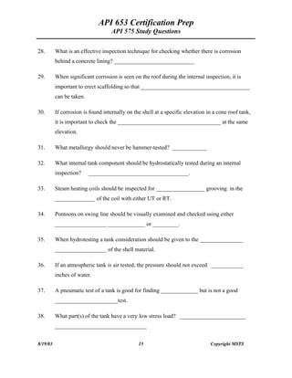 Image result for API 653 Study Material PDF