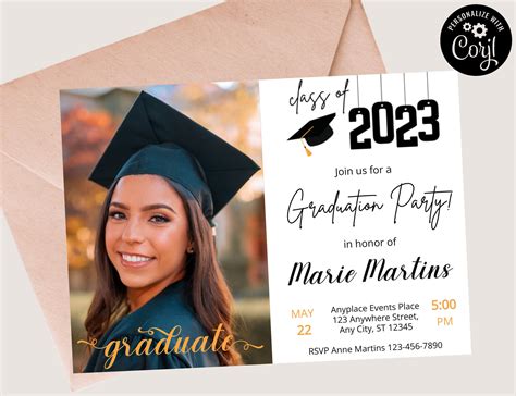 Image result for How to Use Microsoft Word to Create a Graduation Invite