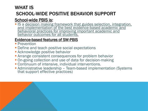 Image result for PBIS Positive Behavior Intervention Support