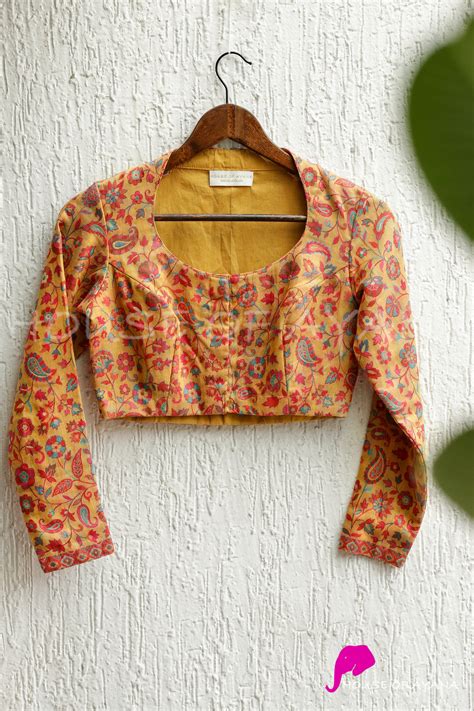 Tuscan Pashmina Silk Blouse - House of Ayana