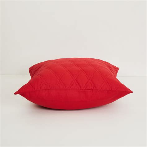 Buy Colour Connect Quilted Cushion Covers- Set of 2- 65 x 65 cm from ...
