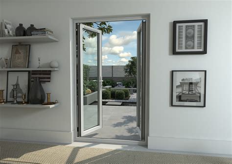 1200mm Part Q Compliant White Aluminium French Doors at Vivid Doors