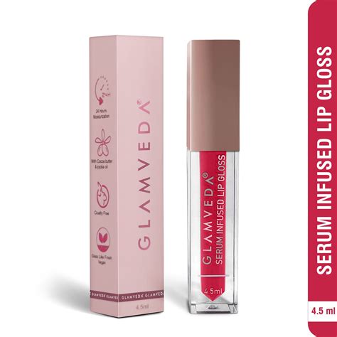 Glamveda High Shine Serum Infused Lip Gloss | Soulmate - 116 ( Bright ...