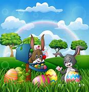 Image result for Funny Cartoon Easter Bunnies