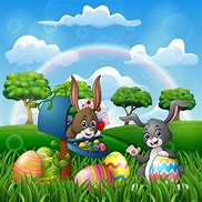 Image result for Animated Happy Easter Bunny