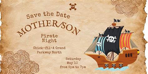 Mother-Son Pirate Night at Chick-fil-A, 3195 Riley Fuzzel Rd, Spring ...