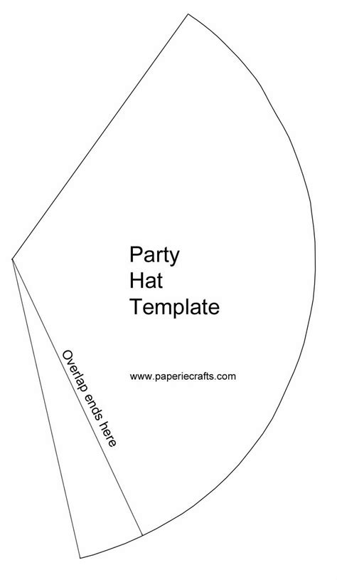 Party Hat Pattern Printable - Printable Free Templates