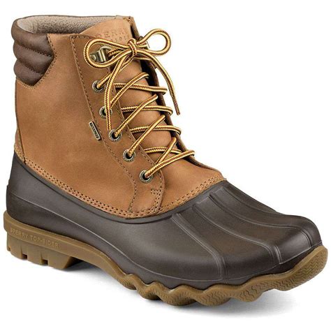 Sperry Avenue Duck Boot in Tan and Brown