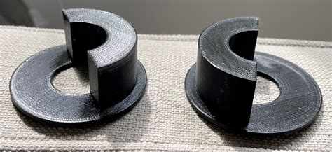 Dumbbell adapter. Two inch weight on one inch bar by Gard7 | Download free STL model ...