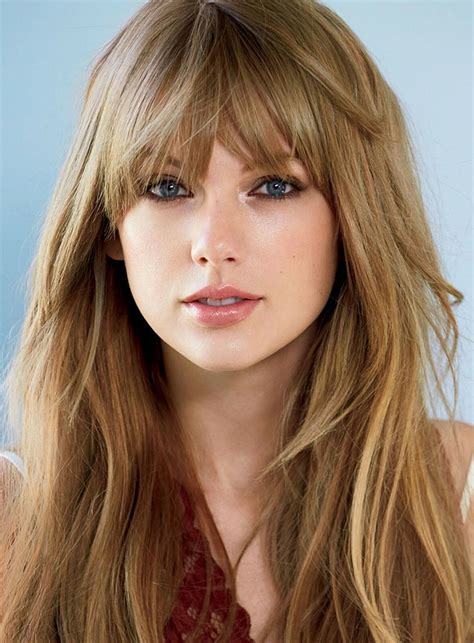 Taylor Swift Haircut Bangs