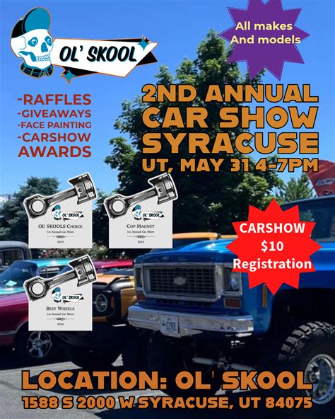 Ol Skool’s Annual Car Show 2025 - Utah Car Czar