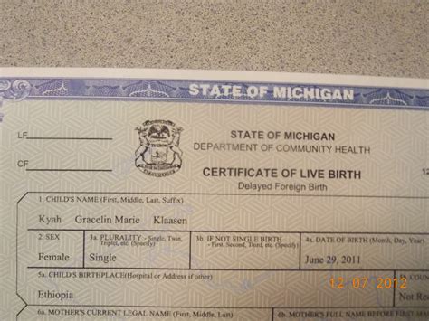 Michigan Gender Marker Change Birth Certificate at Janice Hogan blog
