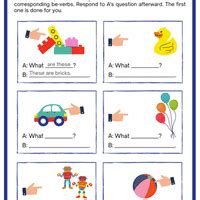 Printable Worksheet: Using This/That, These/Those - English for LKG PDF ...