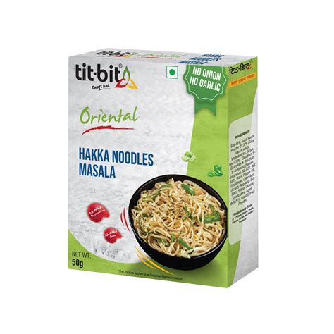 Tit-Bit ORIENTAL-[No Onion No Garlic] Hakka Noodles Masala-50 gm Pack ...
