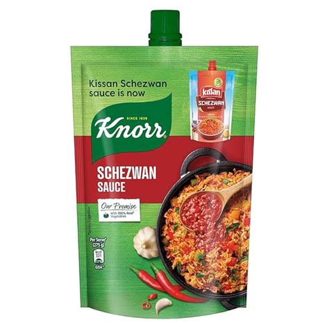 Knorr Kissan Schezwan Sauce, 200 Gram : Amazon.in: Grocery & Gourmet Foods