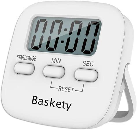 Buy Kitchen Timer, LIORQUE Magnetic Countdown/Count Up Digital Timer ...