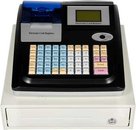 Amazon.com : Sootvp Cash Register,48 Keys Cash Registers for Small ...