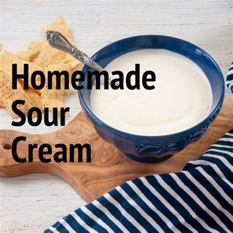 How to make sour cream at home – Artofit