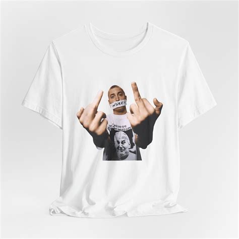 Eminem Middle Finger T-shirt, Eminem Shirt, Real Slim Shady T-shirt ...