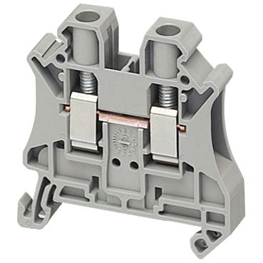 NSYTRV62 - Terminal block, Linergy TR, grey, 70mm², passthrough, 2 ...