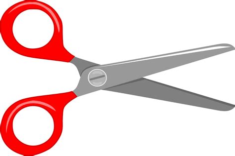 Open Scissors Clip Art