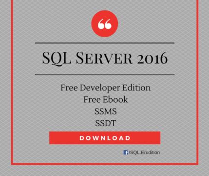 Image result for SQL Server 2016 Developer Download