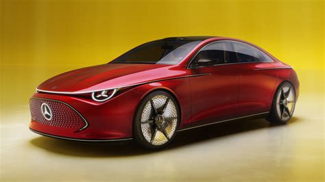 The Mercedes Concept CLA Class is a four-door coupe with 466 miles of ...